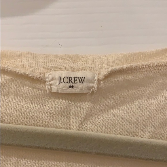 J. Crew glitter striped top - Picture 2 of 2